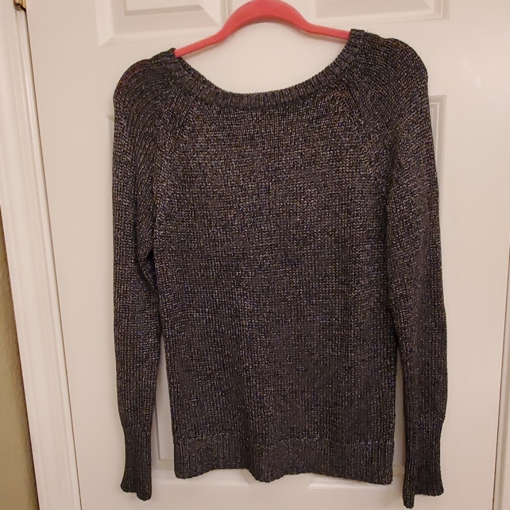 CHAPS Dark Grey Knitted Long Sleeve